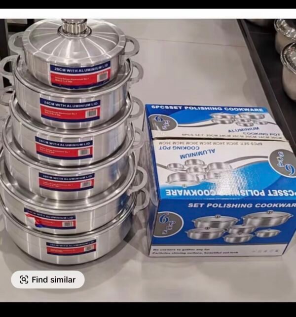 Set of Aluminum Cookware