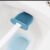 3-Piece Silicone Toilet Brush Set