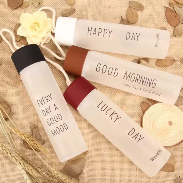 Glass Water Bottle