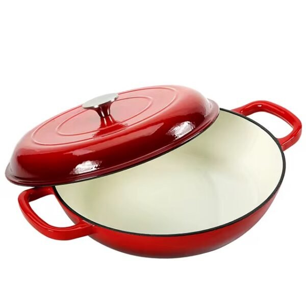 Enameled Cast Iron Pot