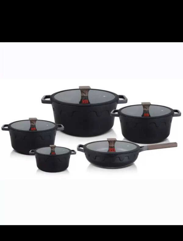 High quality geramic non stick stone finished cookware, Ucc pots & pans
