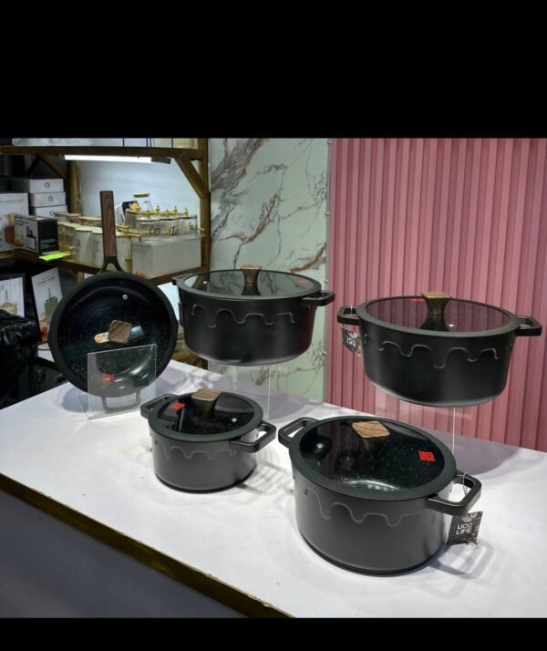 High quality geramic non stick stone finished cookware, Ucc pots & pans