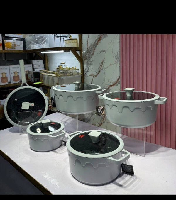 High quality geramic non stick stone finished cookware, Ucc pots & pans