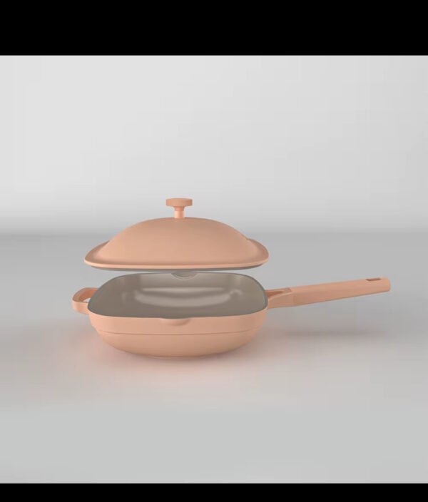 26 cm Ceramic deep frying pan /wok