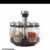 7 pcs rotating spice  jar