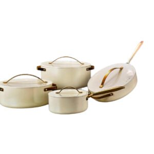 8-Piece Nonstick Ceramic Cookware Set
