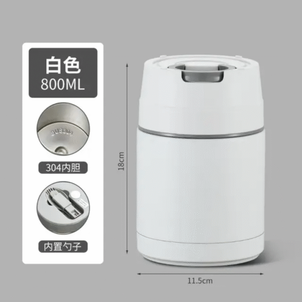 800ML Clam Pot Flask