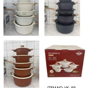 High quality 10 pcs cookware set, PFOA, PFA FREE