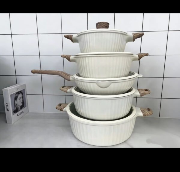 High quality 10 pcs cookware set, PFOA, PFA FREE