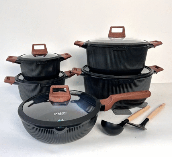 15 Pcs Donnor Cookware Set