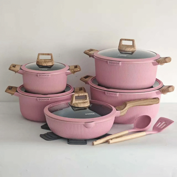 15 Pcs Donnor Cookware Set