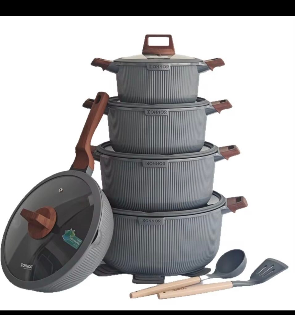 15 Pcs Aero Donnor Cookware Set/ cooking pots, PFOA free