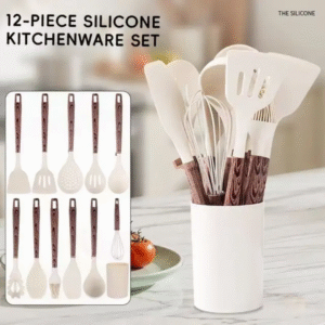 12-Piece Silicone Kitchen Utensil Set