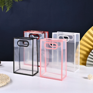10 Pieces Transparent PVC Gift Bag