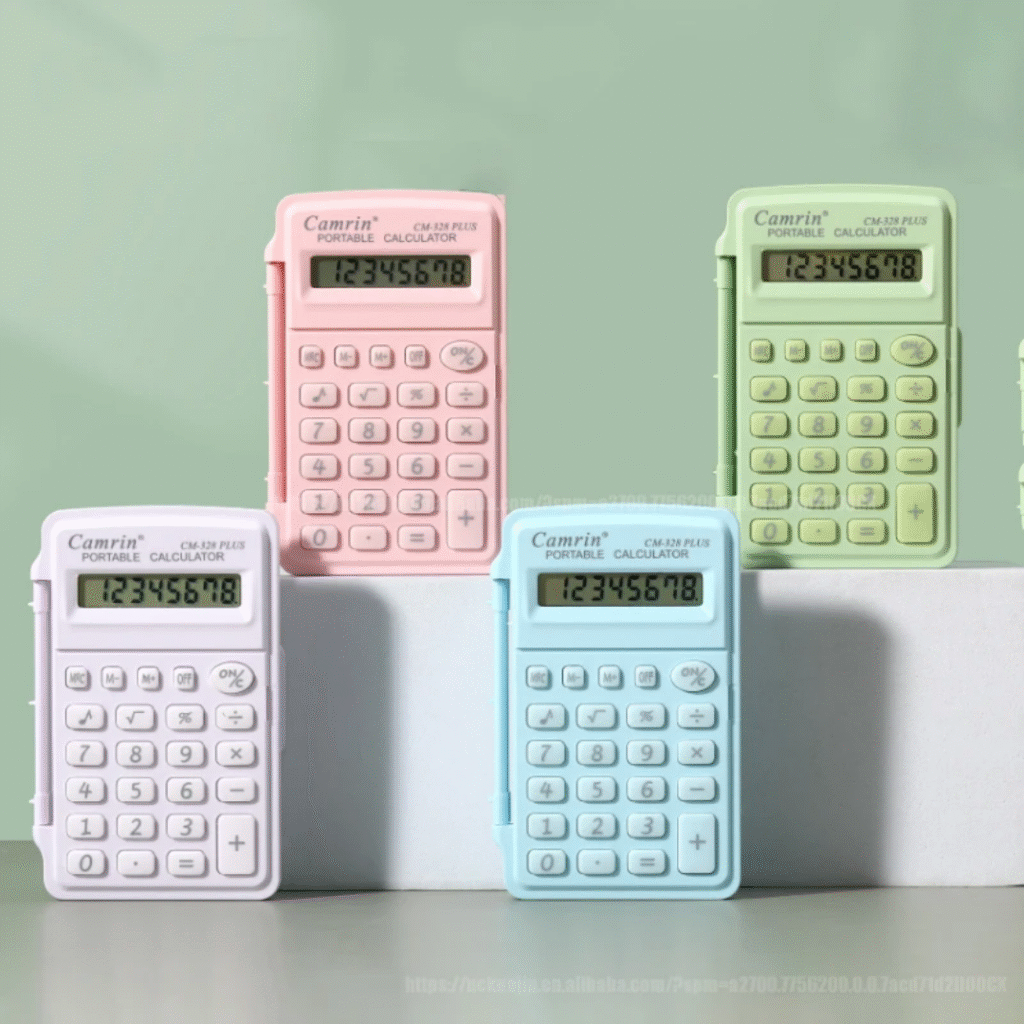 Mini Multifunction 8-Digit Calculator
