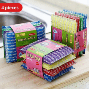 Scrub Boss Double-Sided Kitchen Cleaning Sponge