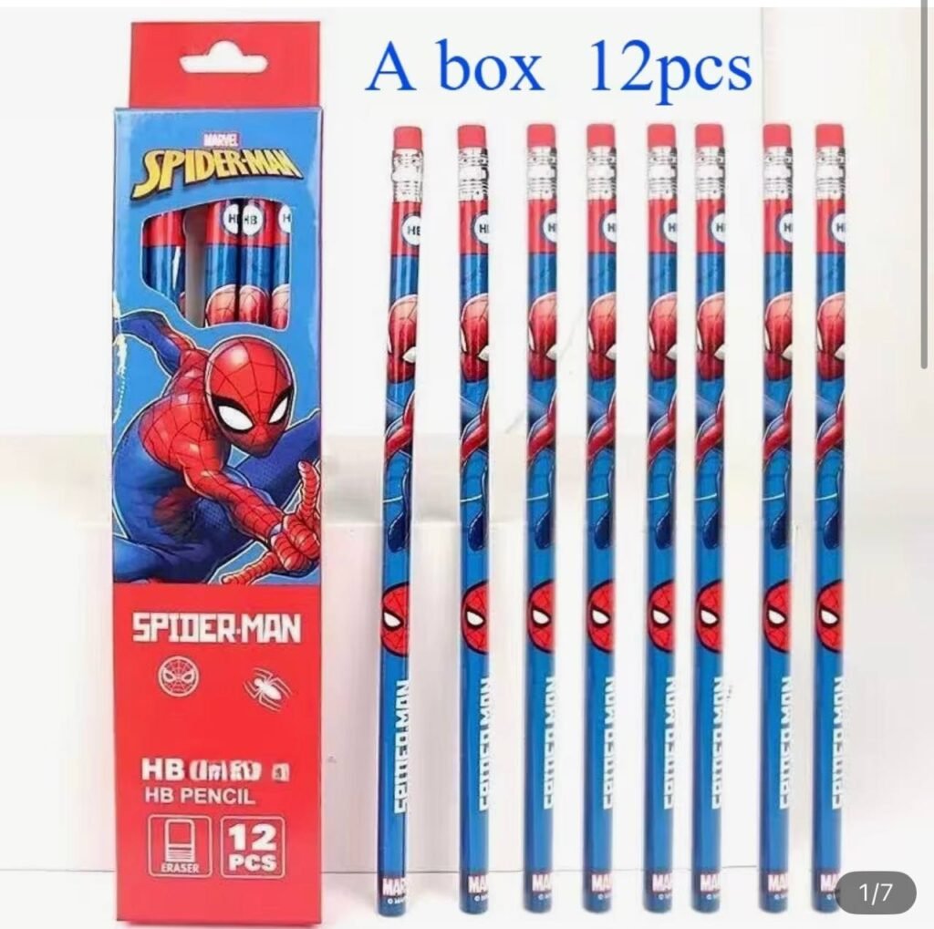 Cartoon HB Pencils (12 Pieces)